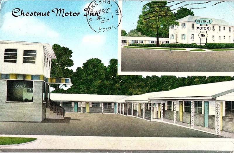 Postcard HOTEL SCENE Indianapolis Indiana IN m/09 AI7851