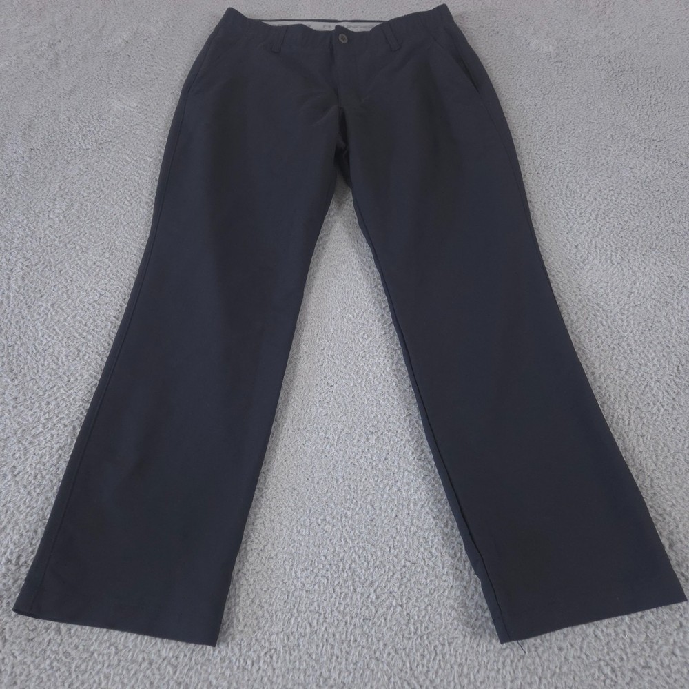 Under Armour Pants Mens 36x32 Gray Match Play Loose Straight Performance Golf