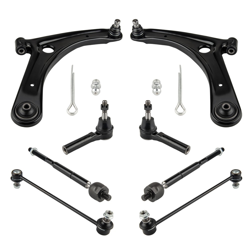 8pc Front Control Arms & Sway Bar Kit for 2007-2017 Jeep Patriot Compass Dodge Caliber