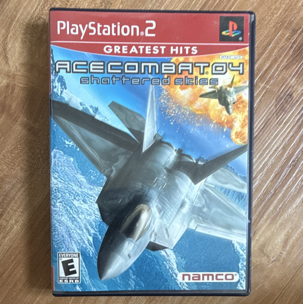Namco Ace Combat 04: Shattered Skies Sony PlayStation 2 Greatest Hits E-image