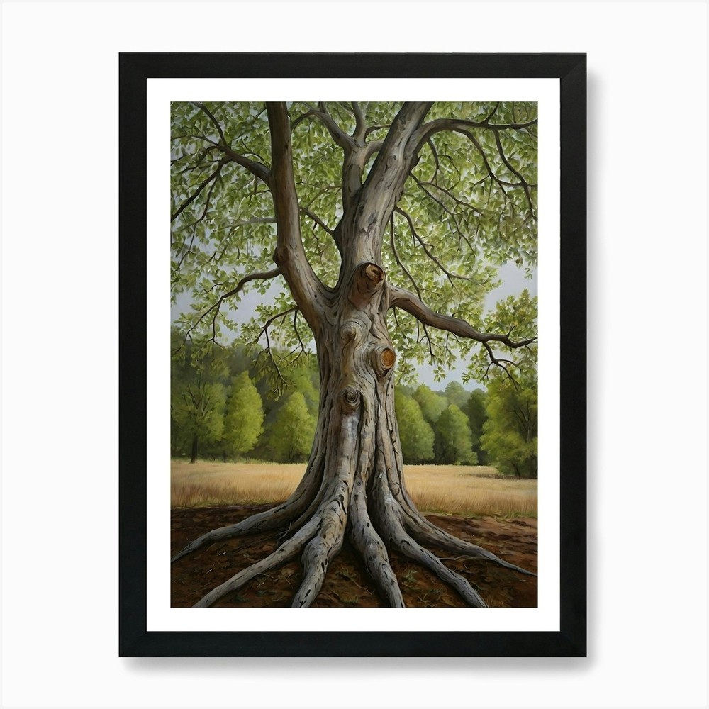 Tree of Life 4 Framed Art Print Canvas Wall Decor Picture  