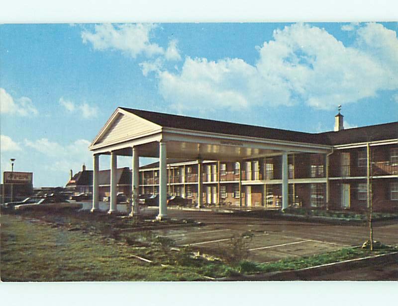 Unused Pre-1980 OLD CARS & RAMADA INN MOTEL West Memphis Arkansas AR s7026