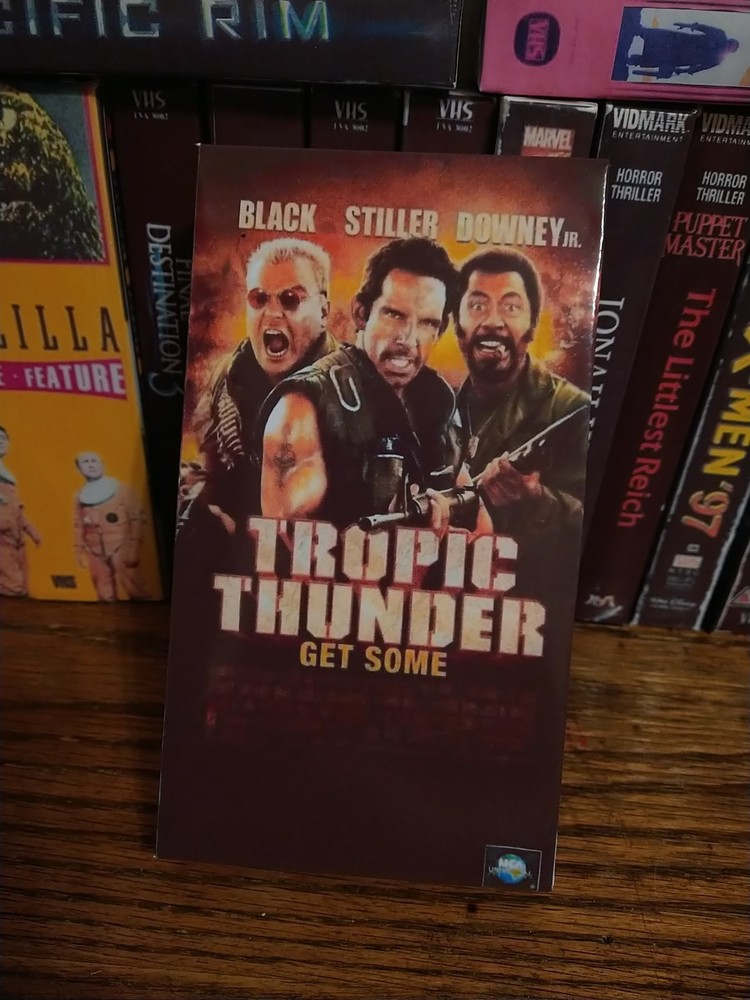 Tropic Thunder VHS