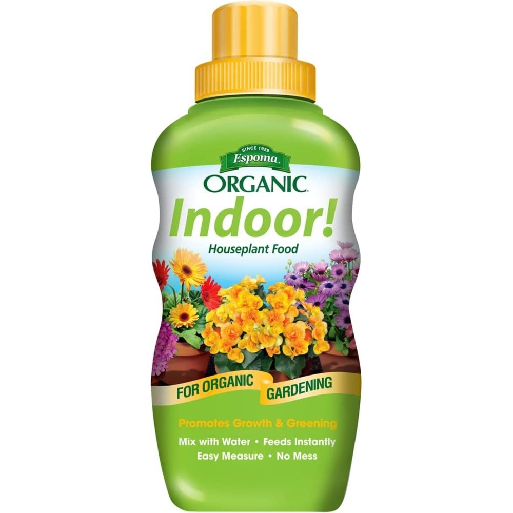 Espoma Organic Indoor Houseplant Food, 8oz Bottle
