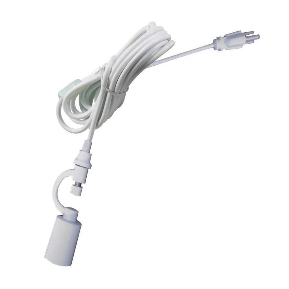 Swag Lampshade Conversion Kit White Black