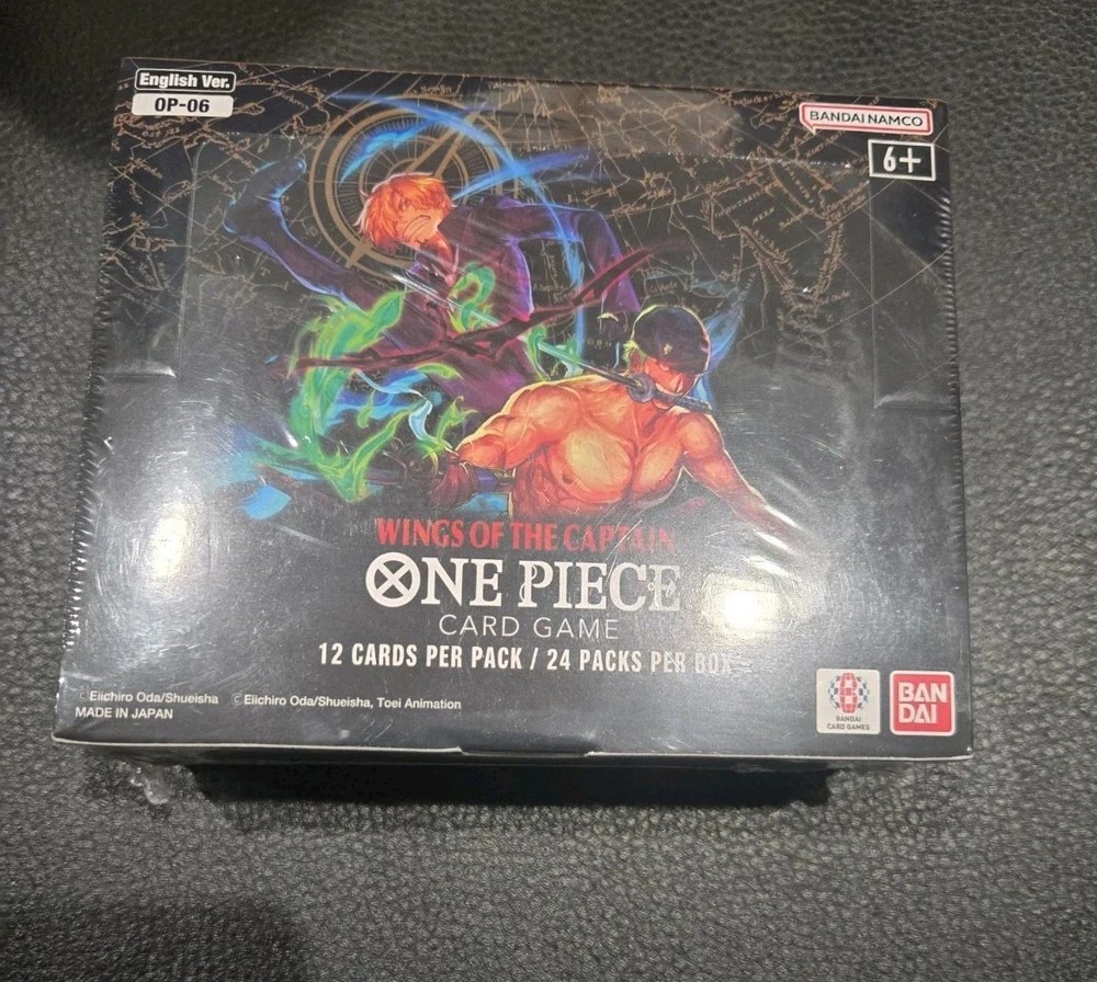 One Piece Wings Of The Captain OP-06 Booster Box Factory Sealed