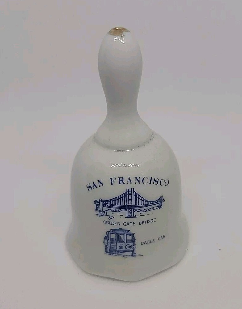 San Francisco Porcelain Bell Vintage