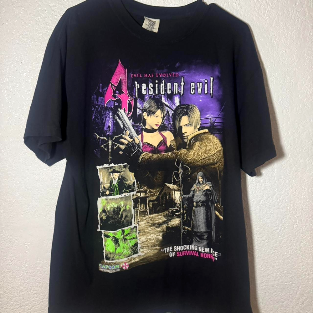 Resident Evil 4 Rare Variant Tee Vintage Horror Video Game T-Shirt Unisex S–5XL