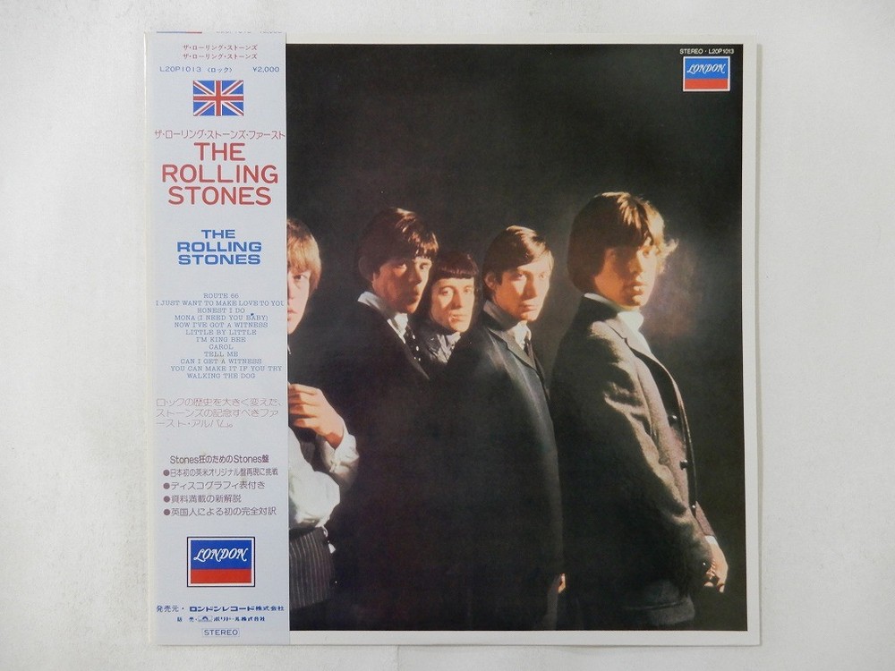 The Rolling Stones The Rolling Stones London L20P 1013 Japan  VINYL LP OBI