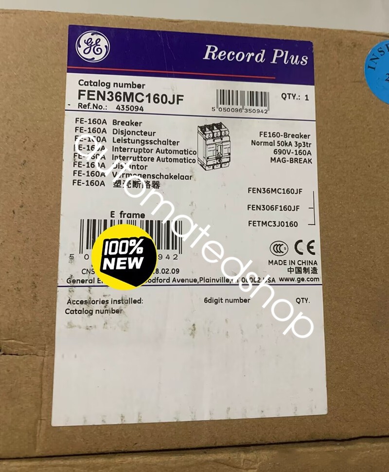 1Pcs New FEN36MC160JF circuit breaker Shipping DHL or FedEX