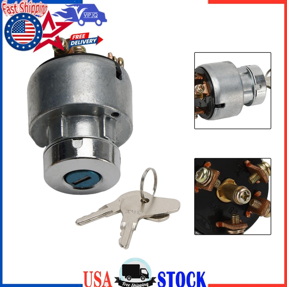 Ignition Switch W/2 Keys 66021-55140 35260-31852 Fits For Kubota M4030 M4800