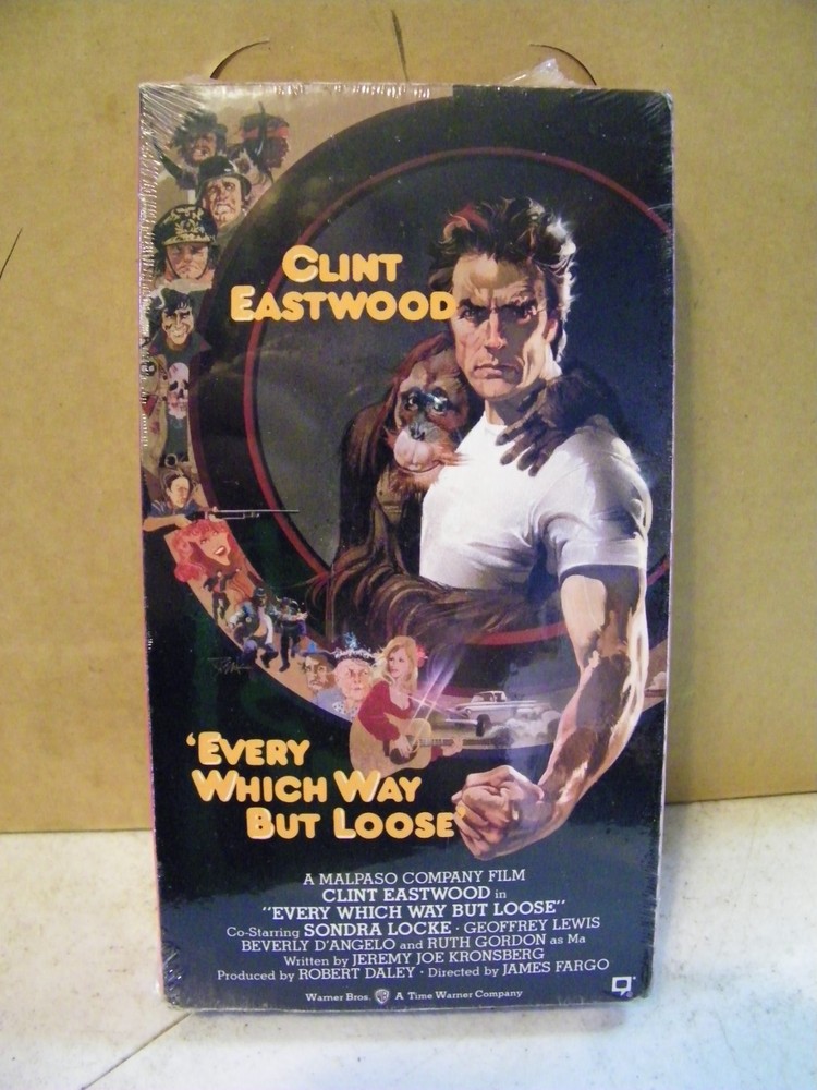 Every Which Way but Loose  VHS  1997  Clint Eastwood   Brand New & Sealed