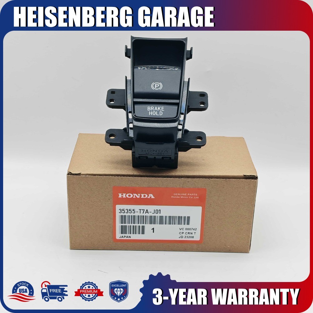 OEM Electric Hand Brake Parking Brake Switch #35355-T7A-J01 For Honda HR-V 16-18