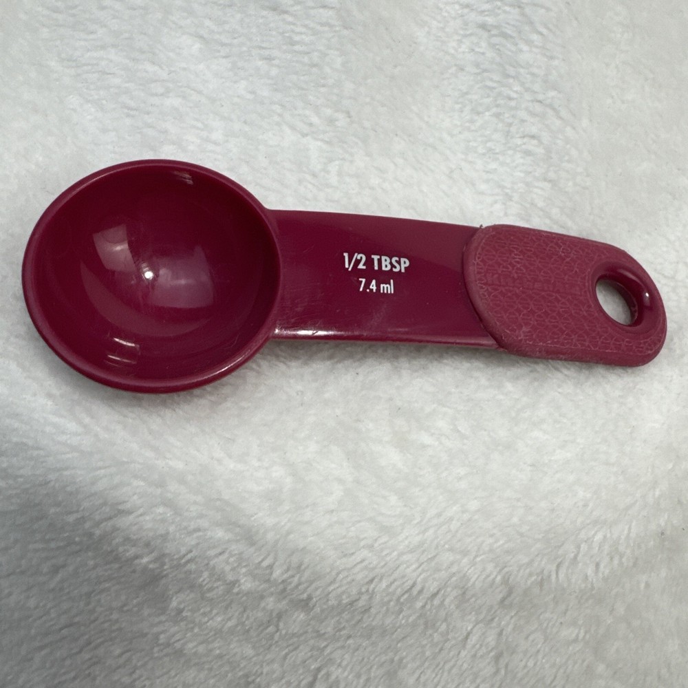 KitchenAid 1/2 TBSP Measuring Spoon in Cherry Red for Baking and Cooking