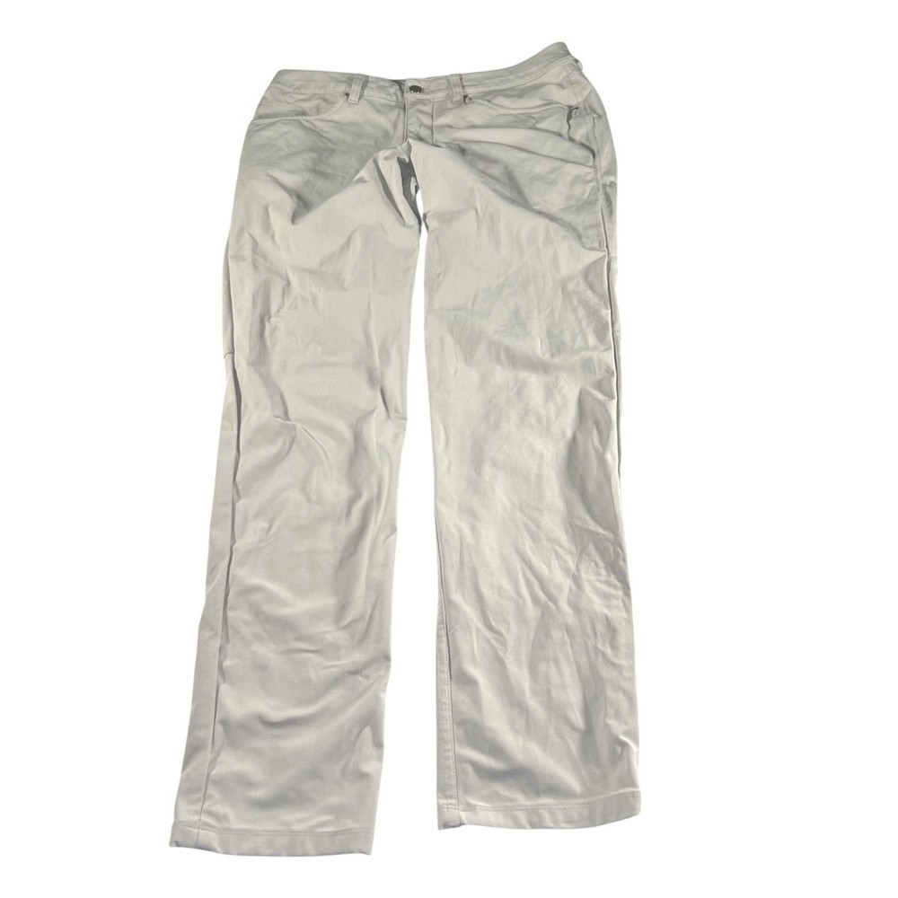 Lululemon Mens Pants 32x30 Commission ABC Slim Fit Beige Warpstreme Golf Chino
