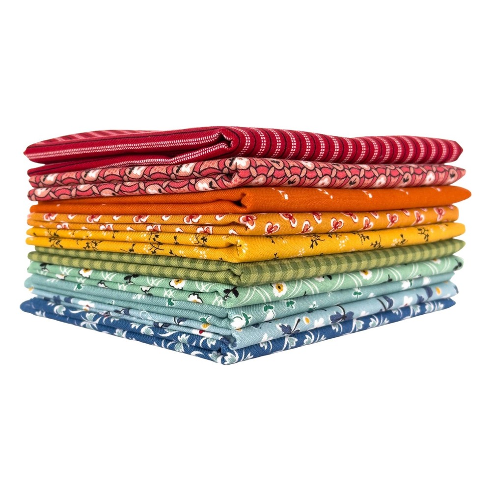 Prairie Fat Eighth Bundle (10 pieces) by Lori Holt for Riley Blake (LH.PRAIRI...