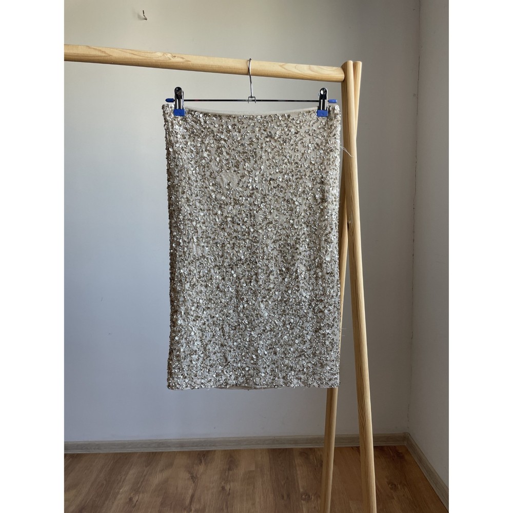 Alice + Olivia Sequin Midi Skirt Size US 8