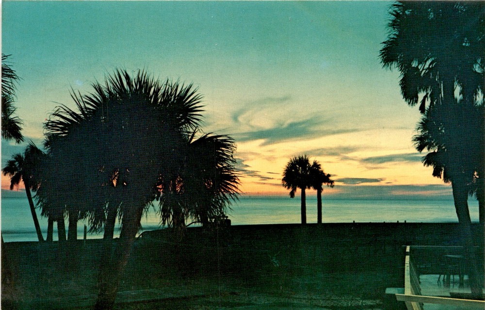 Florida, Roppel Color Cards, Hawthorne, N. J., Miami, 2652 N Postcard