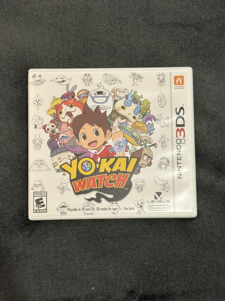 Yo-Kai Watch (Nintendo 3DS, 2015) Complete in Box