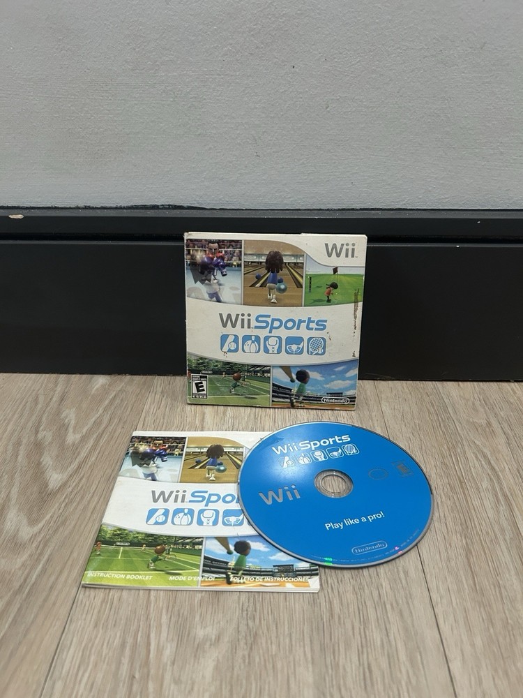 Wii Sports - Nintendo Wii - CIB - Tested - Works