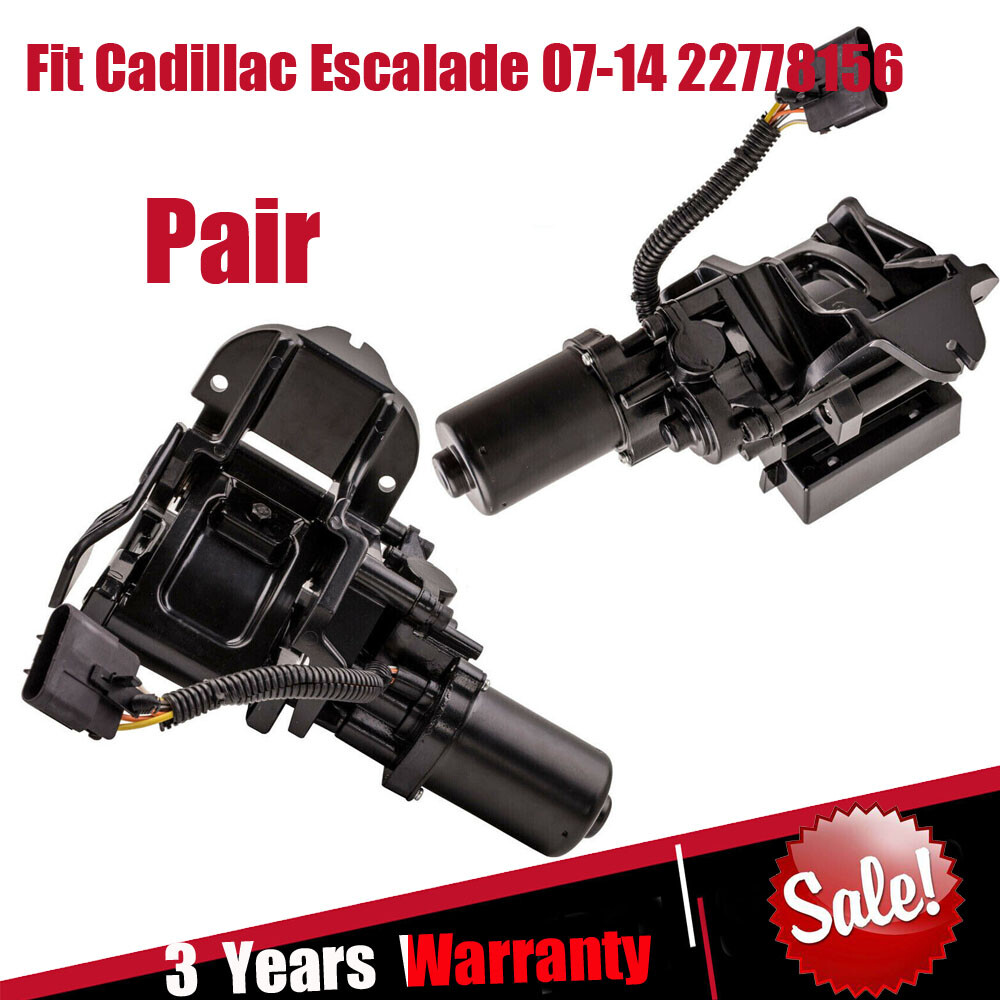 Pair Power Running Board Motor Fits GMC Yukon Cadillac Escalade Chevrolet Tahoe~