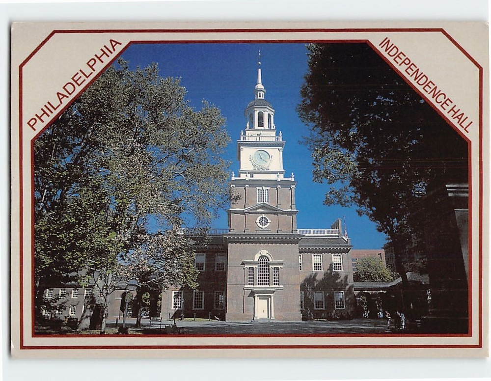 Postcard Independence Hall Philadelphia Pennsylvania USA