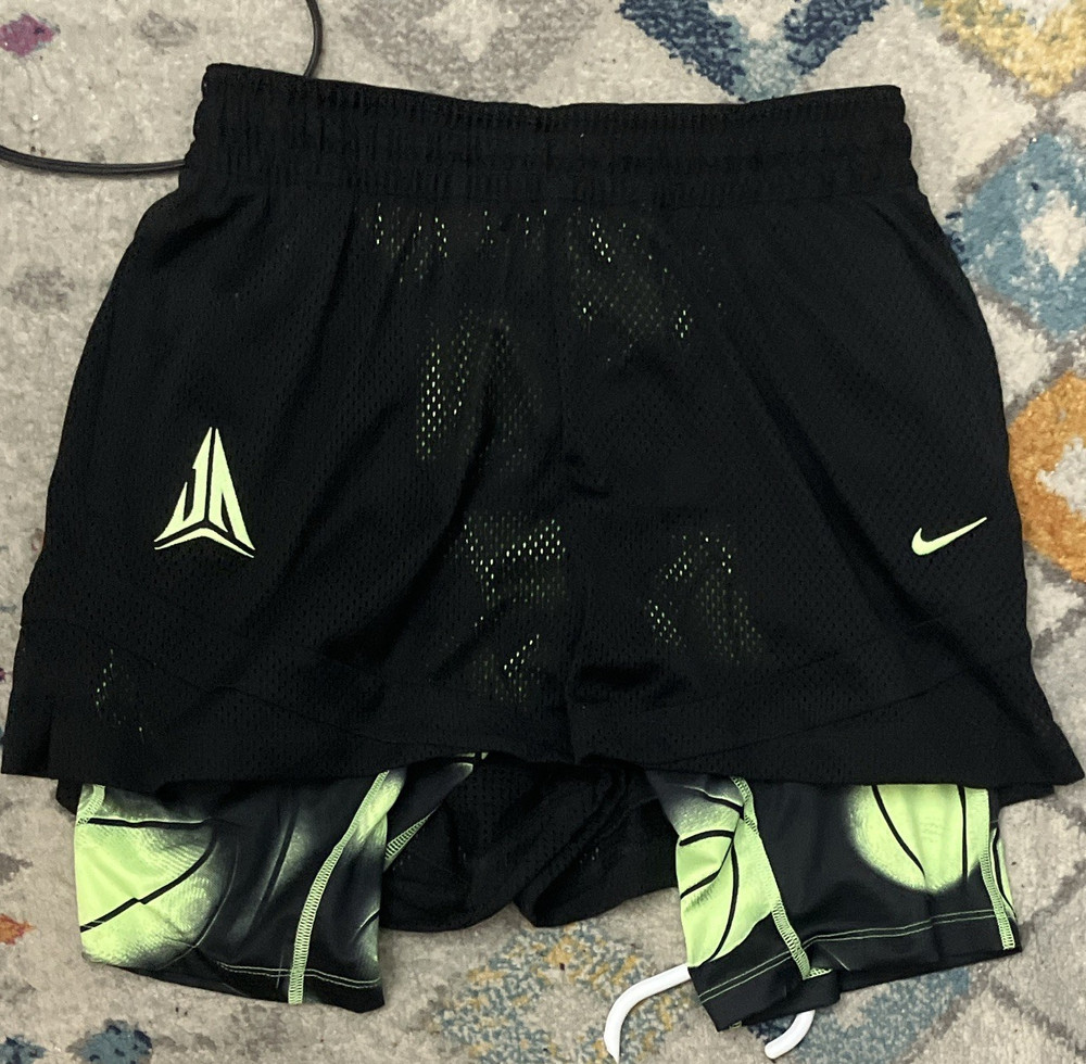 Nike Dri-FIT  Men's Mesh Training Shorts Compression Ja morant M Black
