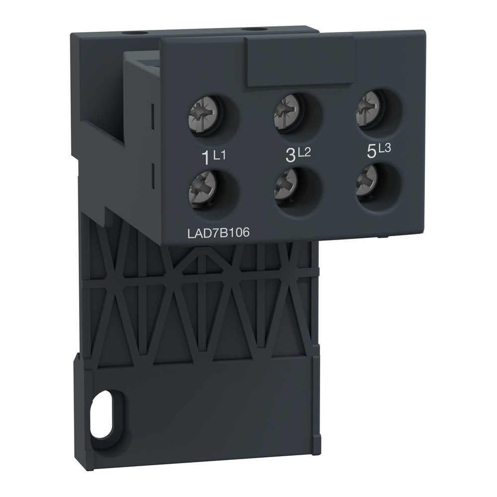 Schneider LAD7B106 - TeSys D relay terminal block - Made In Czech Republic