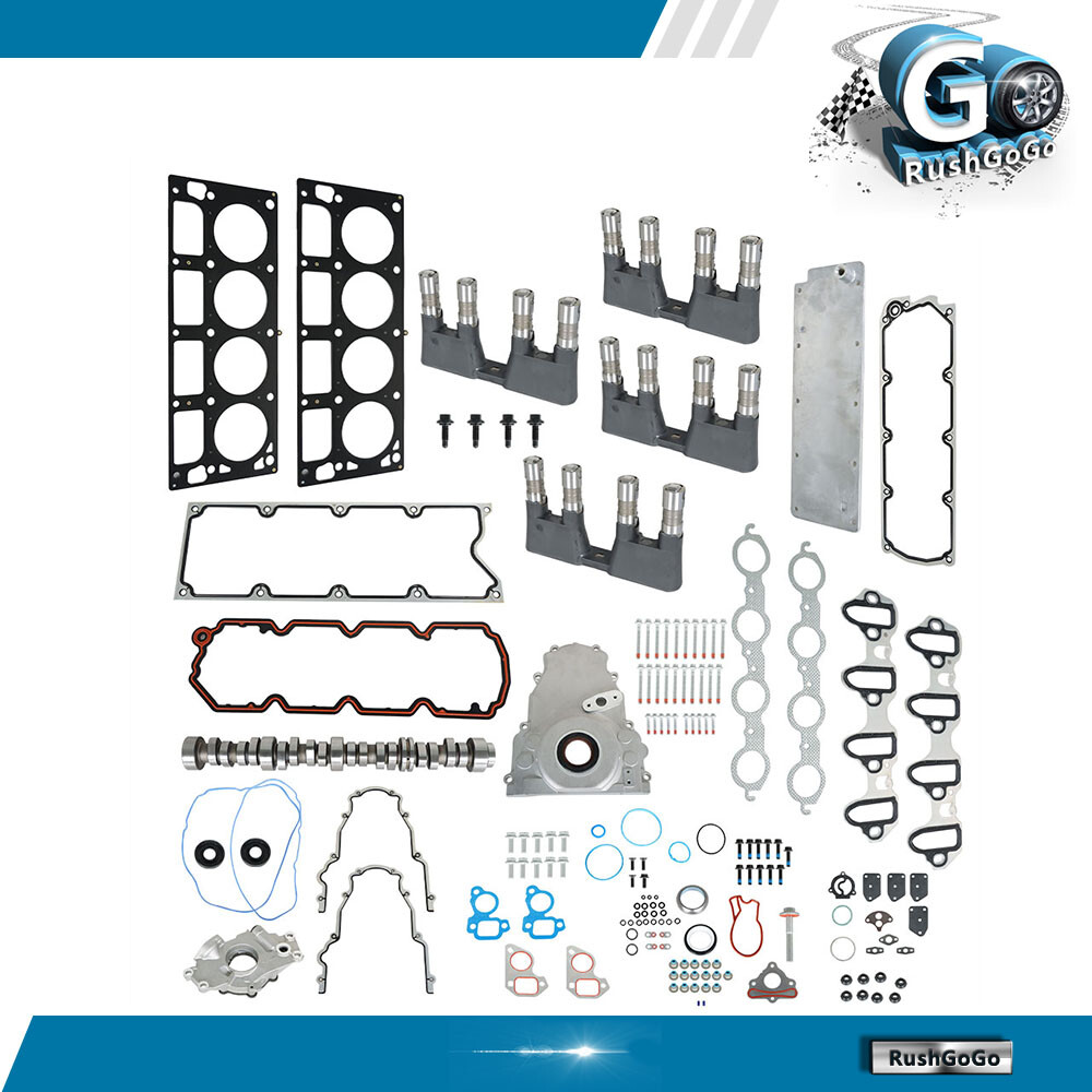 2007-13 Chevy Silverado NON-AFM DOD Delete Cam Kit with Lifters Gaskets Bolts
