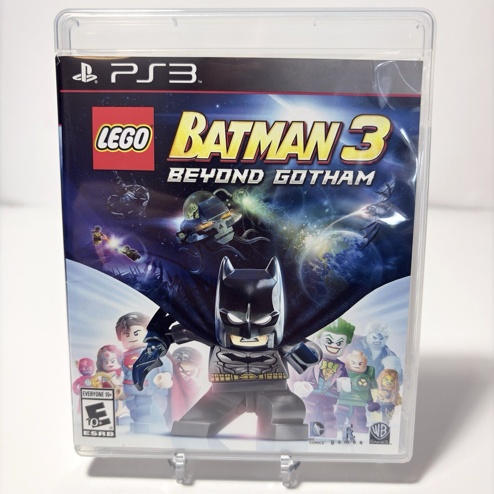 LEGO Batman 3 Beyond Gotham Playstation 3 PS3 Complete CIB Tested Fast Shipping