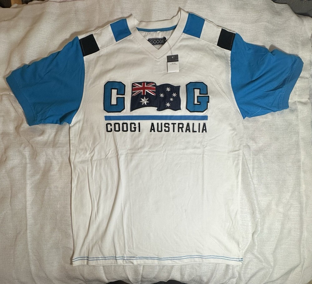 Y2K Deadstock Coogi Australia T-Shirt (Size XL) (MSRP $39)