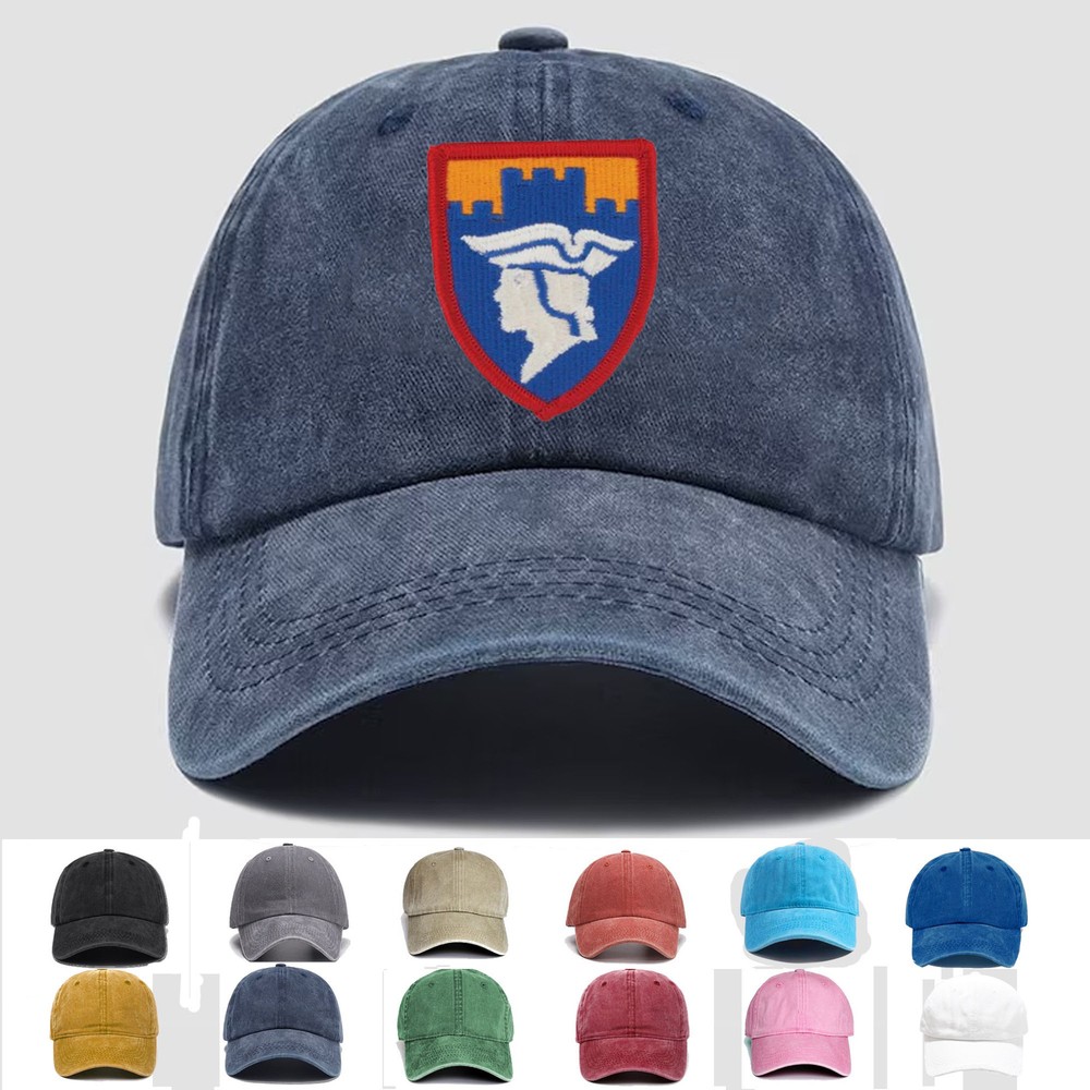 Custom Personalization Embroidered Hat 7th Army Reserve Command, Veteran Cap