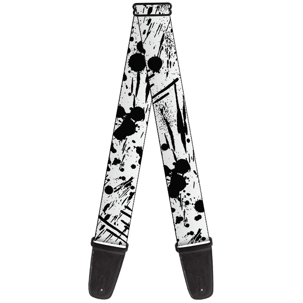 Guitar Strap - Splatter White/Black ACC NEWAnother great item from Rarewaves USA | Free delivery!