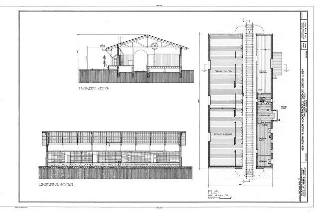 New Albany & Salem Railroad,North Street,Gosport,Owen County,IN,Indiana,HABS,7