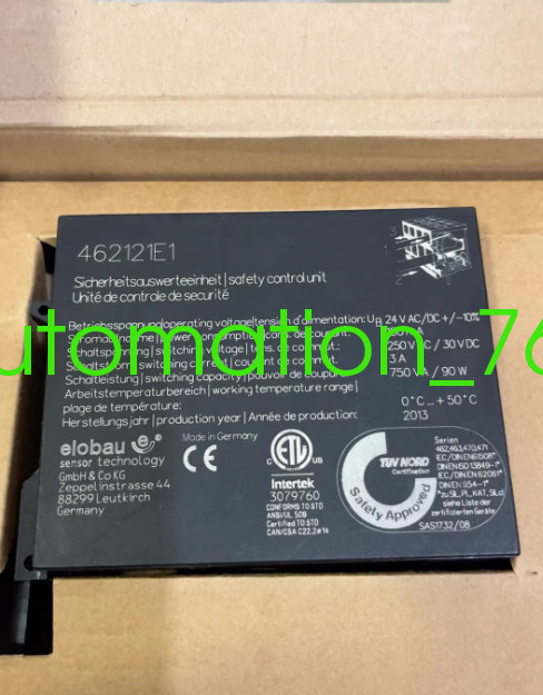 1PCS NEW Elobau 462121E1 Safety relay module shipping Via DHL or Fedex