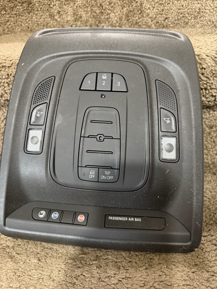 2016-2020 CADILLAC CT6 ROOF OVERHEAD CONSOLE DOME LIGHT LAMP SWITCH OEM