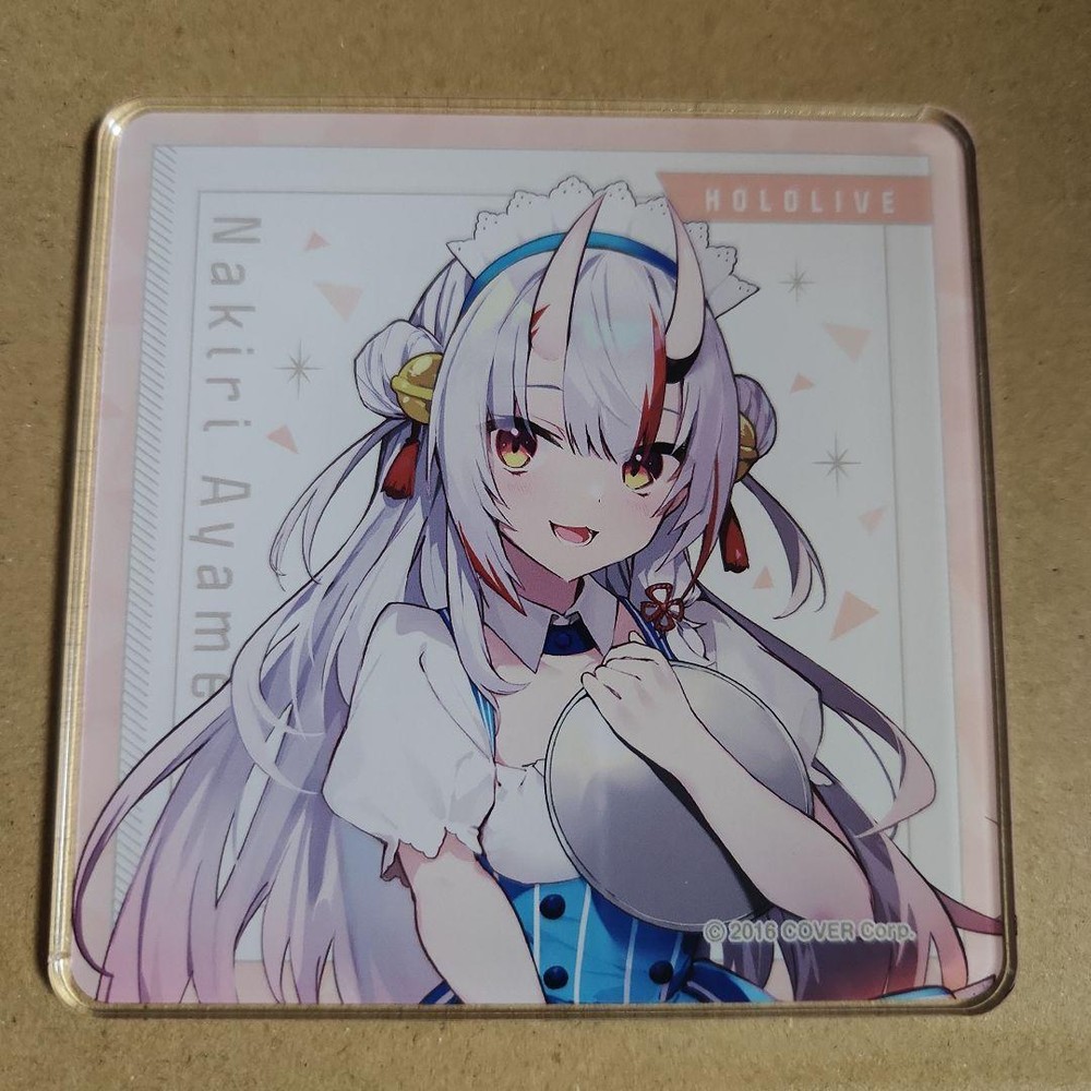 Hololive Ayame Hyakki Acrylic Coaster Anime character Animation