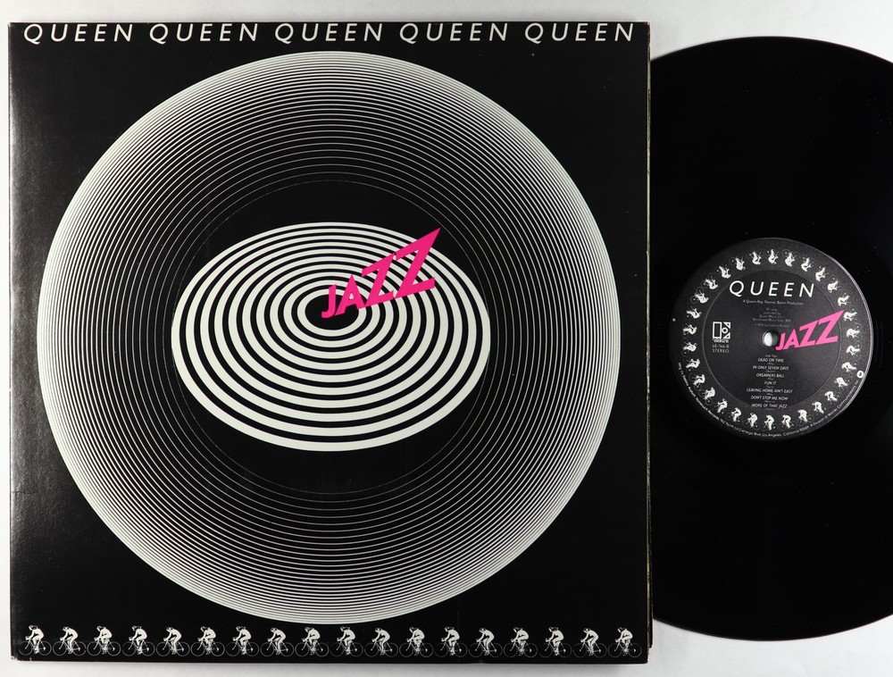 Queen - Jazz LP - EMI VG+ Poster