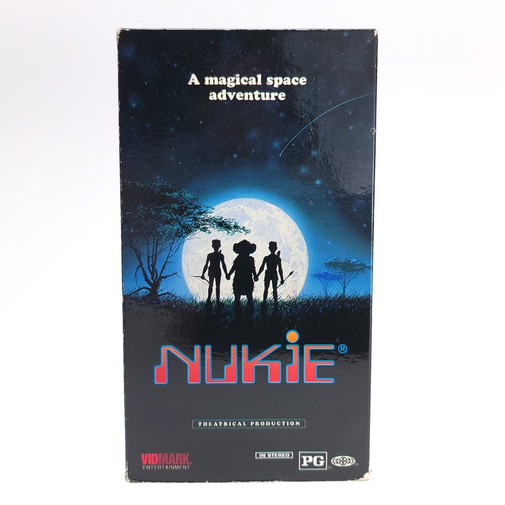 NUKIE 1987 VHS A Magical Space Adventure Sci-Fi Cult RARE VIDMARK TESTED HTF
