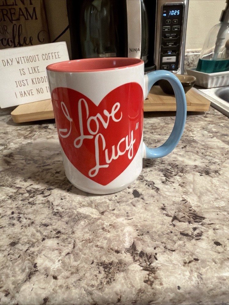 I Love Lucy Mug 15 oz Ceramic Coffee Cup Dishwasher And Microwave Safe