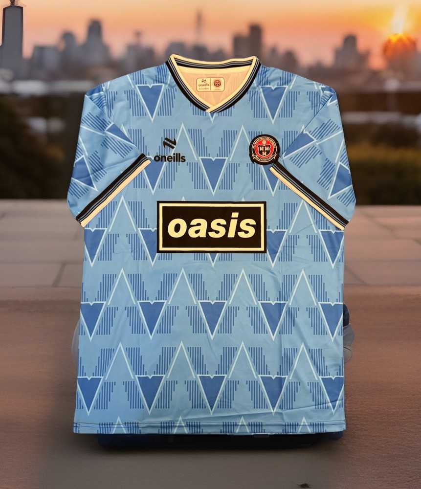 Bohemian X Oasis FAI Cup Jersey XXL - Read Description! WORLDWIDE SHIPPING