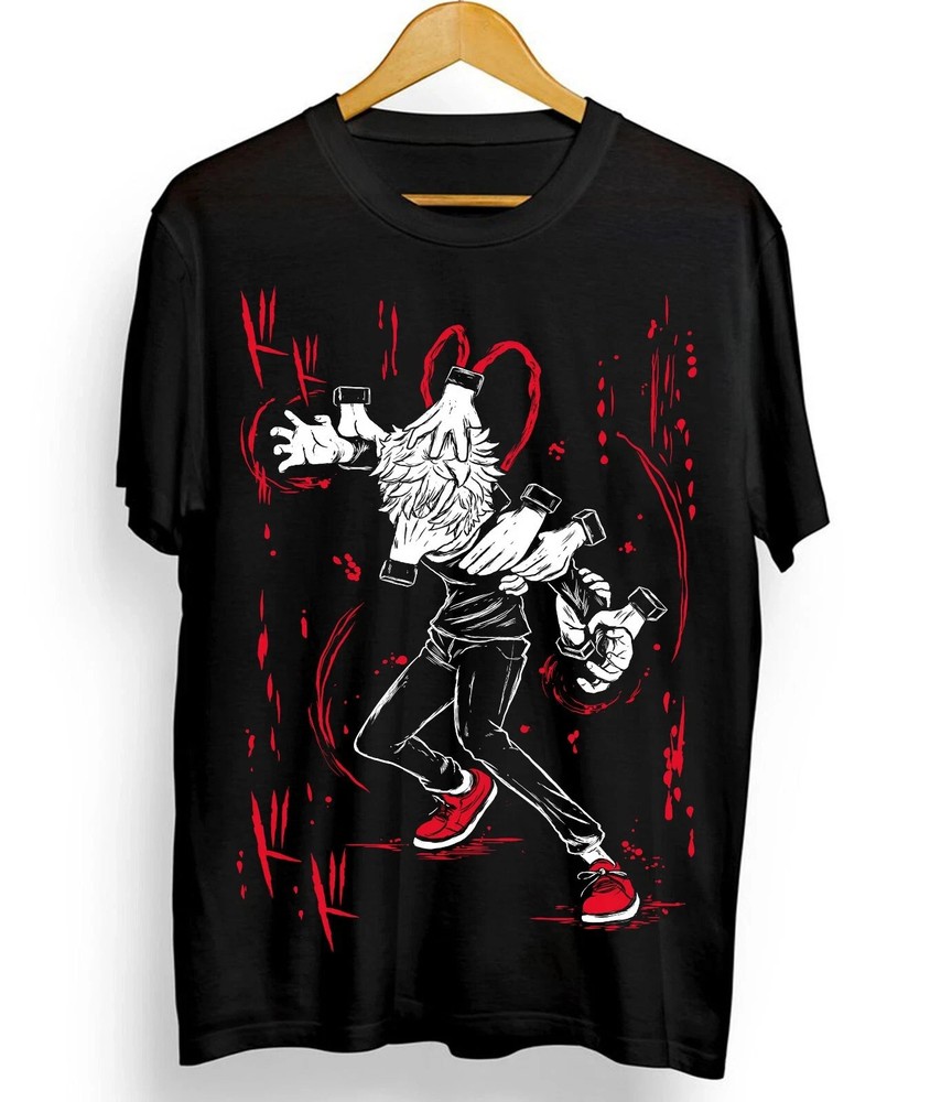 ANIME My Hero Academia TOMURA SHIGARAKI T-Shirt NEW Otaku T-Shirt Black