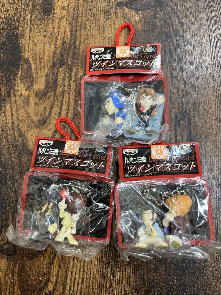 Lupin Twin mascot red 6 pieces set Anime Goods From Japan
