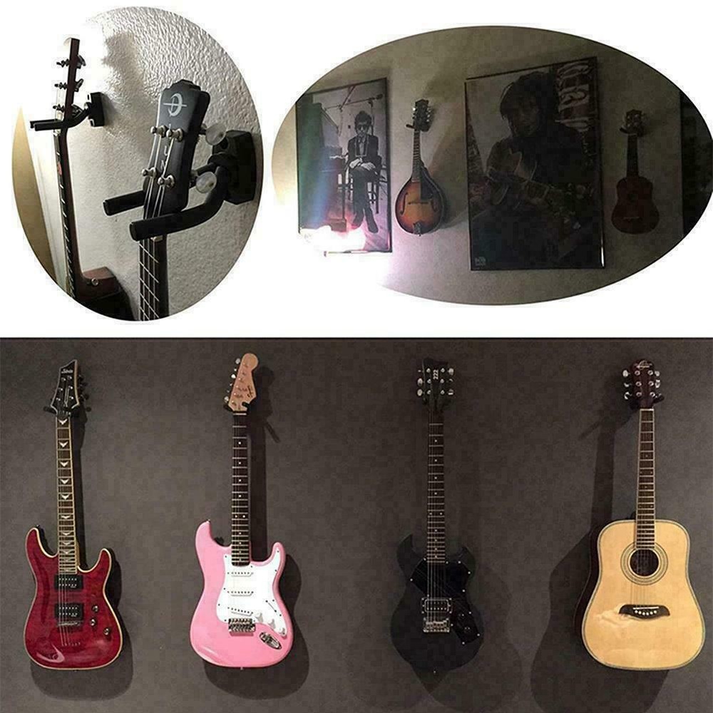 Guitar Hanger Wall Mount Stand Hook Bass uleB1X0 U1S1