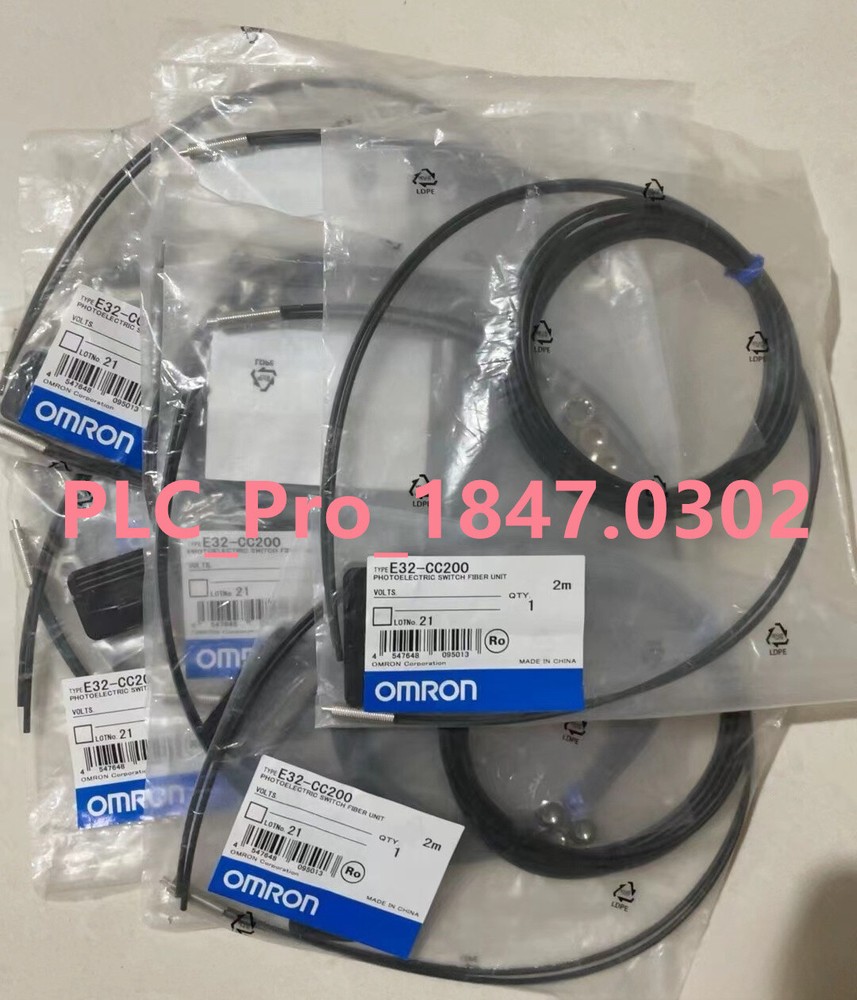 E32CC200 1PCS NEW E32-CC200 PhotoElectric Switch Fiber Unit 2m Fast delivery