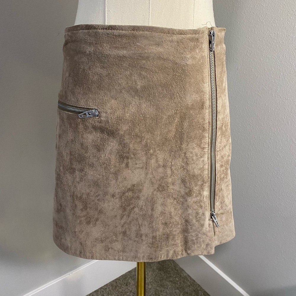 BLANKNYC Black Leather Mini Skirt Size 27