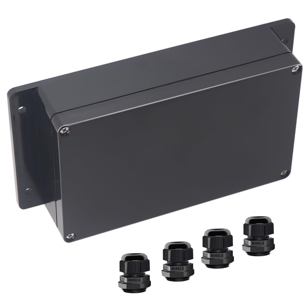 Junction Box IP65 Waterproof ABS Plastic Electrical Project Case Power Juncti...-image