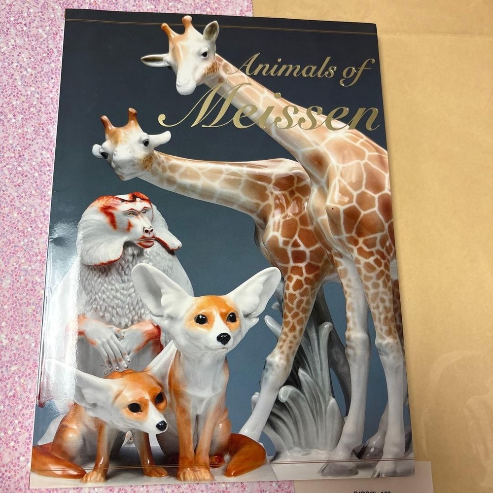 Animals of Meissen Art Book Meissen Animal Exhibition Catalog Japan Minor Wear