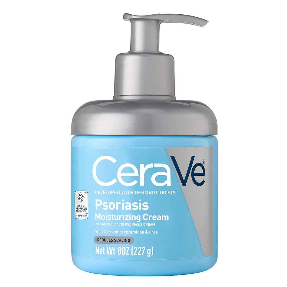 Psoriasis Moisturizing Cream with Salicylic Acid for Dry Skin Relief