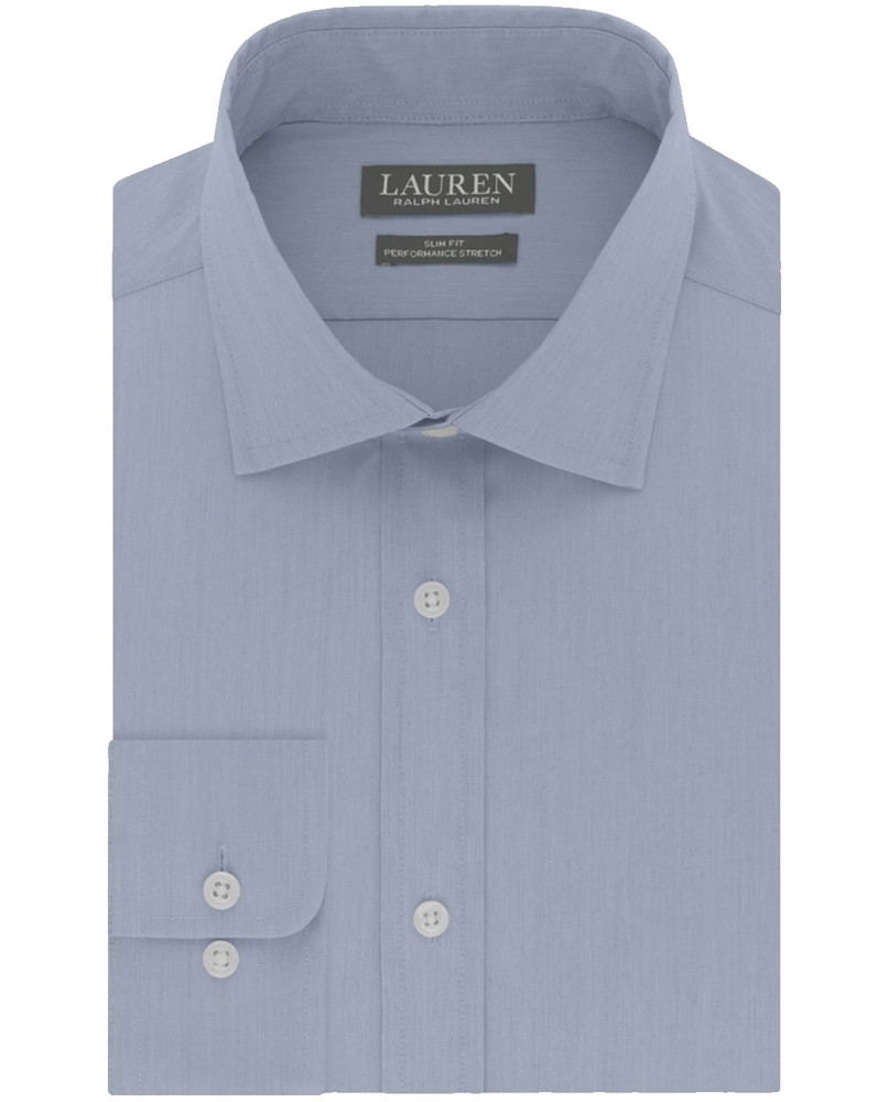 Lauren Ralph Lauren Mens UltraFlex Slim Fit Performance Stretch Shirt M 15 34/35